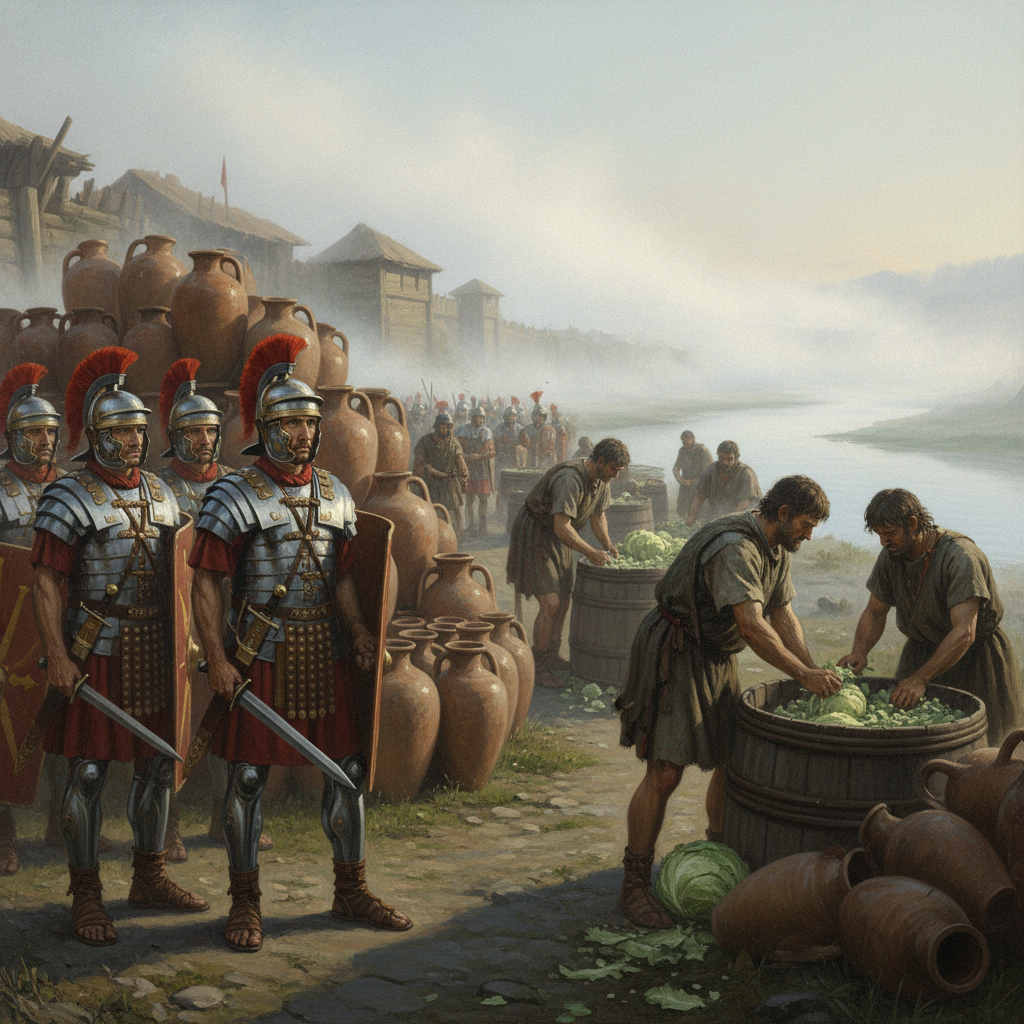 The famous Cabbage Piles of Julianus—a monument to weaponized incompetence.