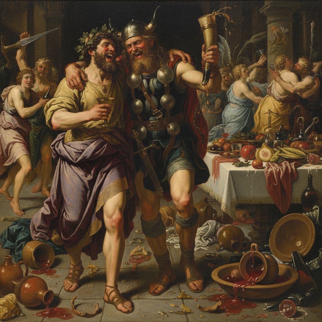 The hangover was said to have lasted three-and-a-half apocalypses.