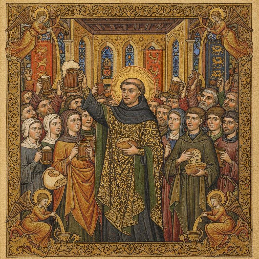 Illustration for "The Canterbury Ales"