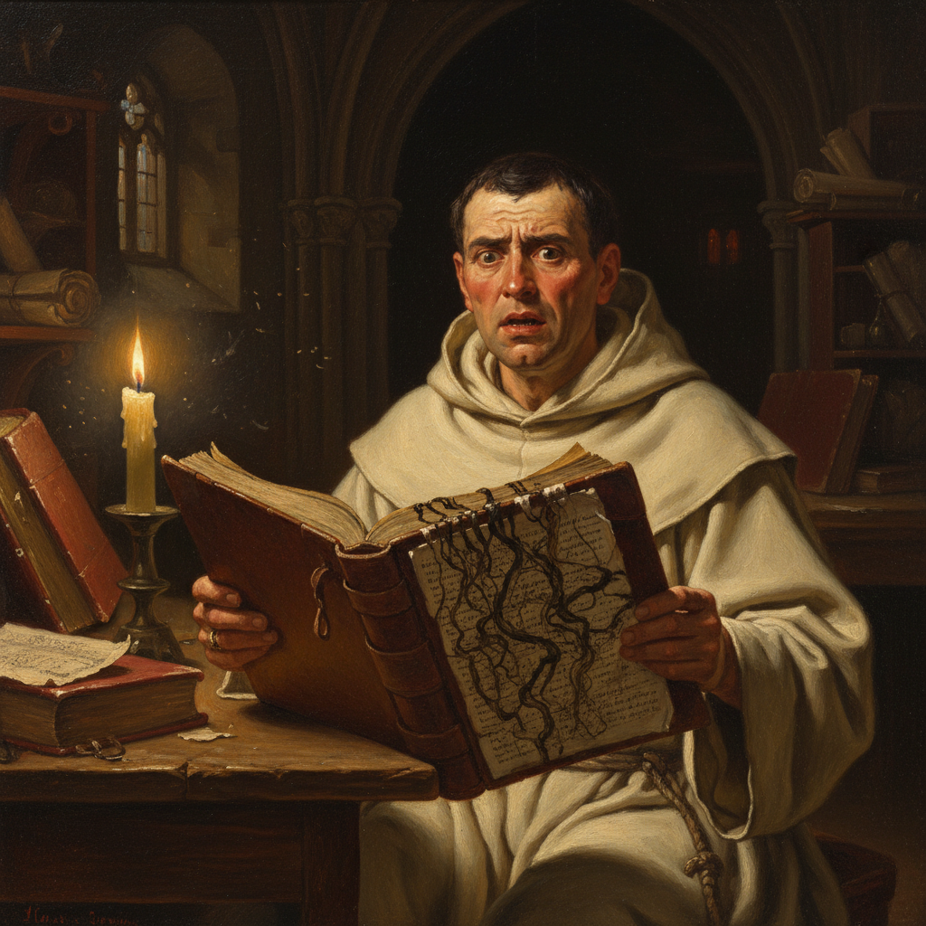 Verily, the spirit is willing, but the ink is weak.