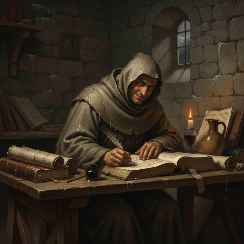 Illustration for "Heretic Bitch Discovers Immortality, Annoys Everyone"
