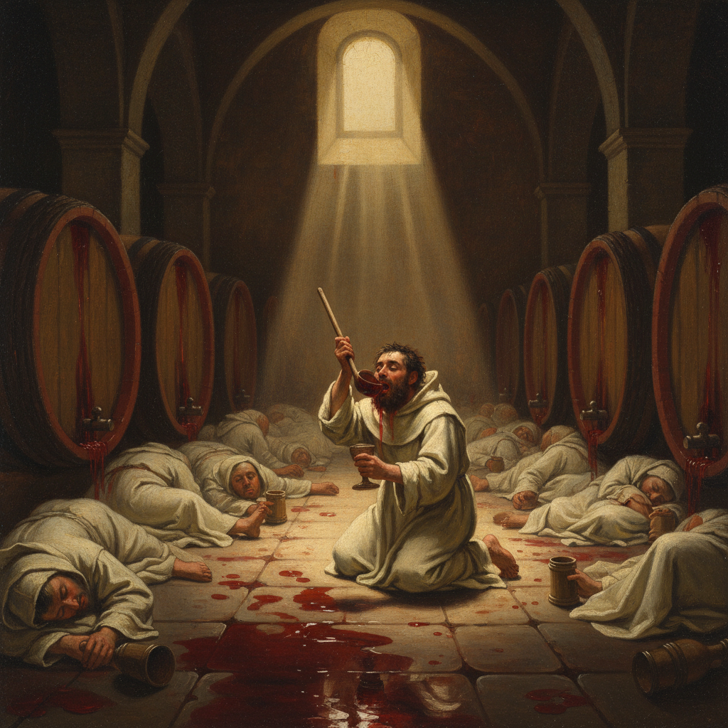 Illustration for "God’s Own Hangover"