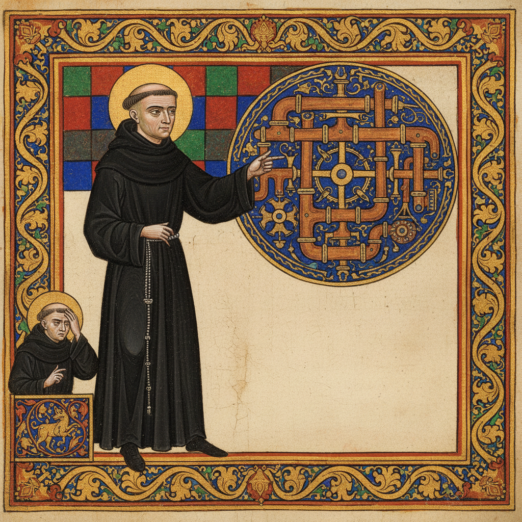 Illustration for "The Day the Tiber Flowed Backwards"