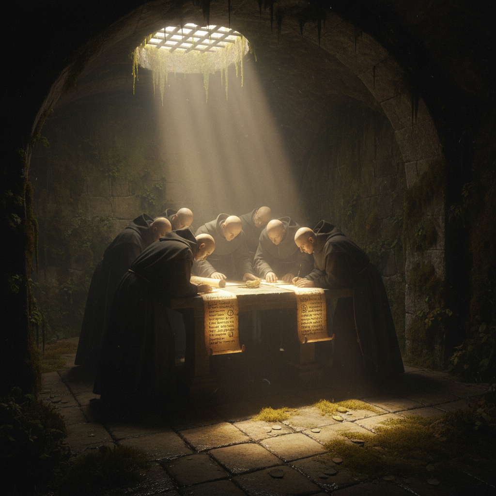 Illustration for "That Time A Pope Faked Her Own Death To Start A Conspiracy Of Horny Nuns"
