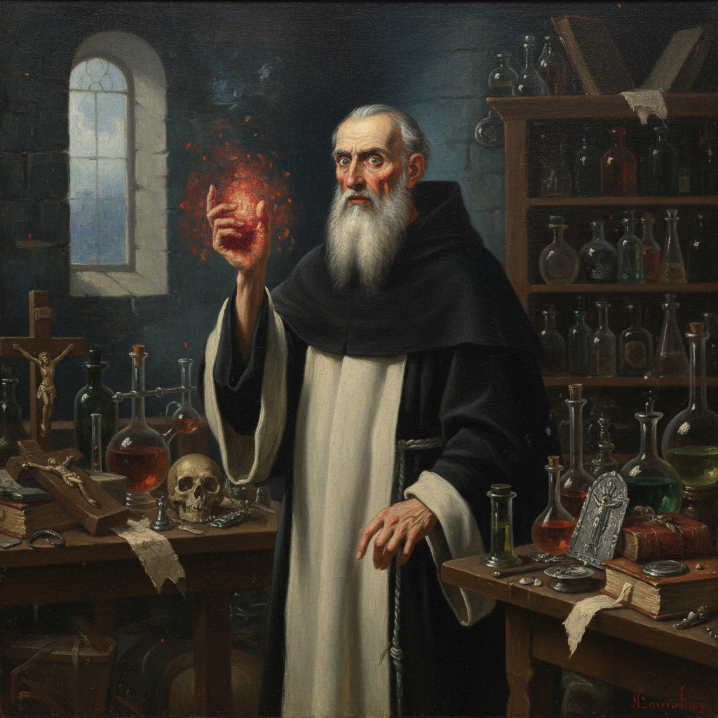 Illustration for "Spain’s Holy Smoke: The Gunpowder Plot That Succeeded"