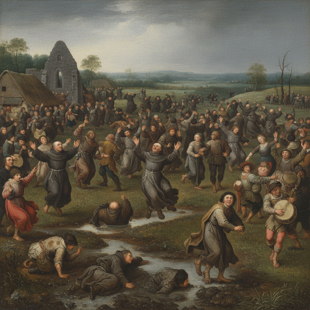 The annual pilgrimage takes an unusually cheerful turn.
