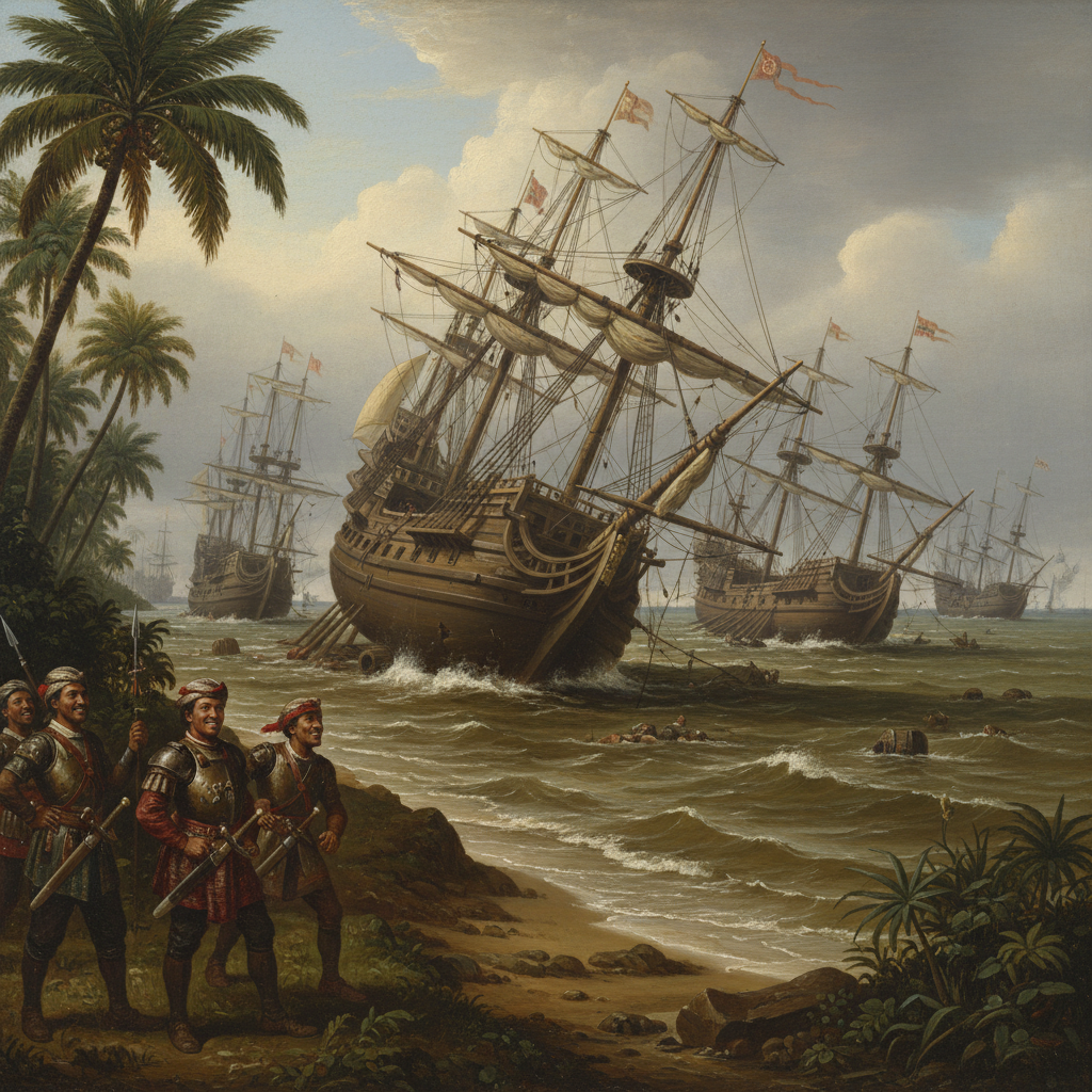 Sometimes the tide of history just wants to watch the world burn. Your ships, specifically.