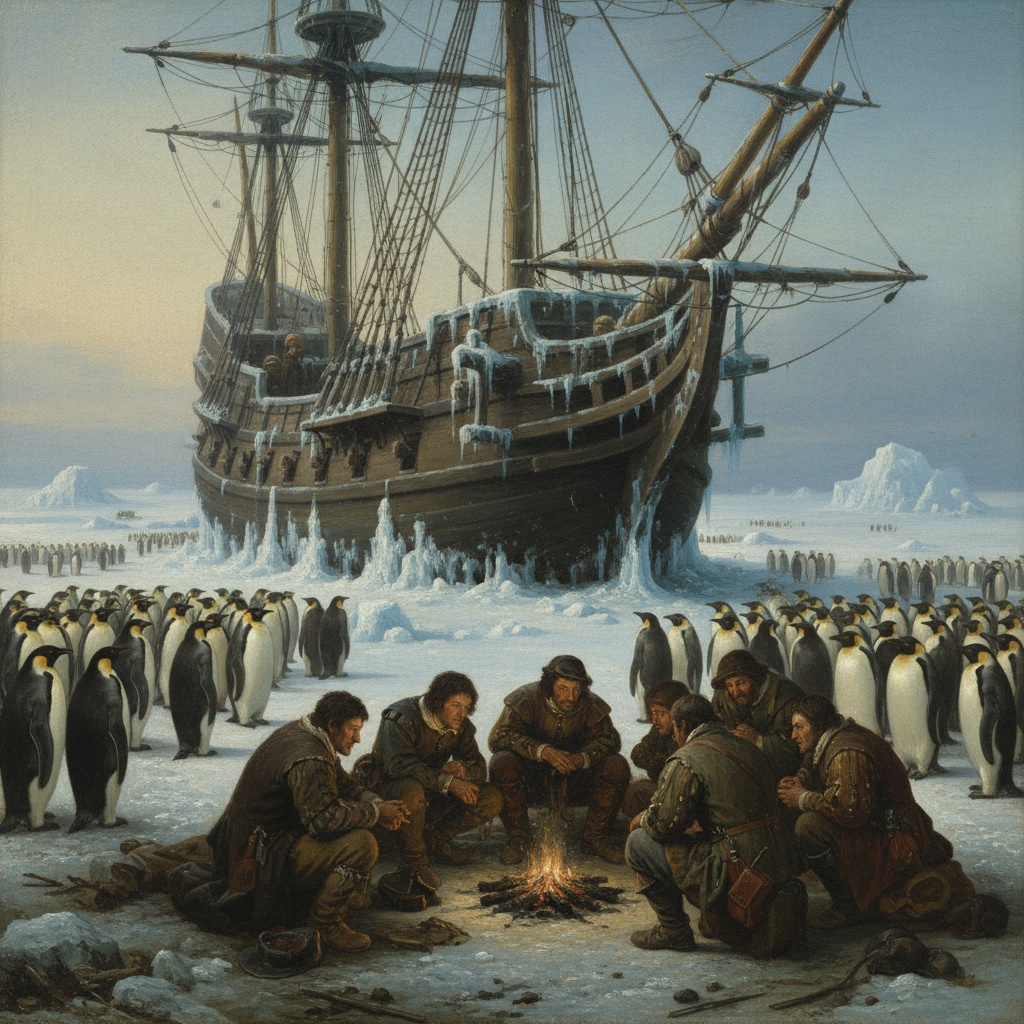 Illustration for "Francis Drake’s Final Anchorage Is The Wrong Kind Of White Cliffs"