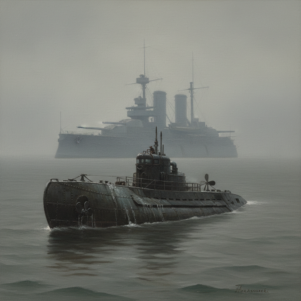 Illustration for "One Torpedo, Hold the Borscht"
