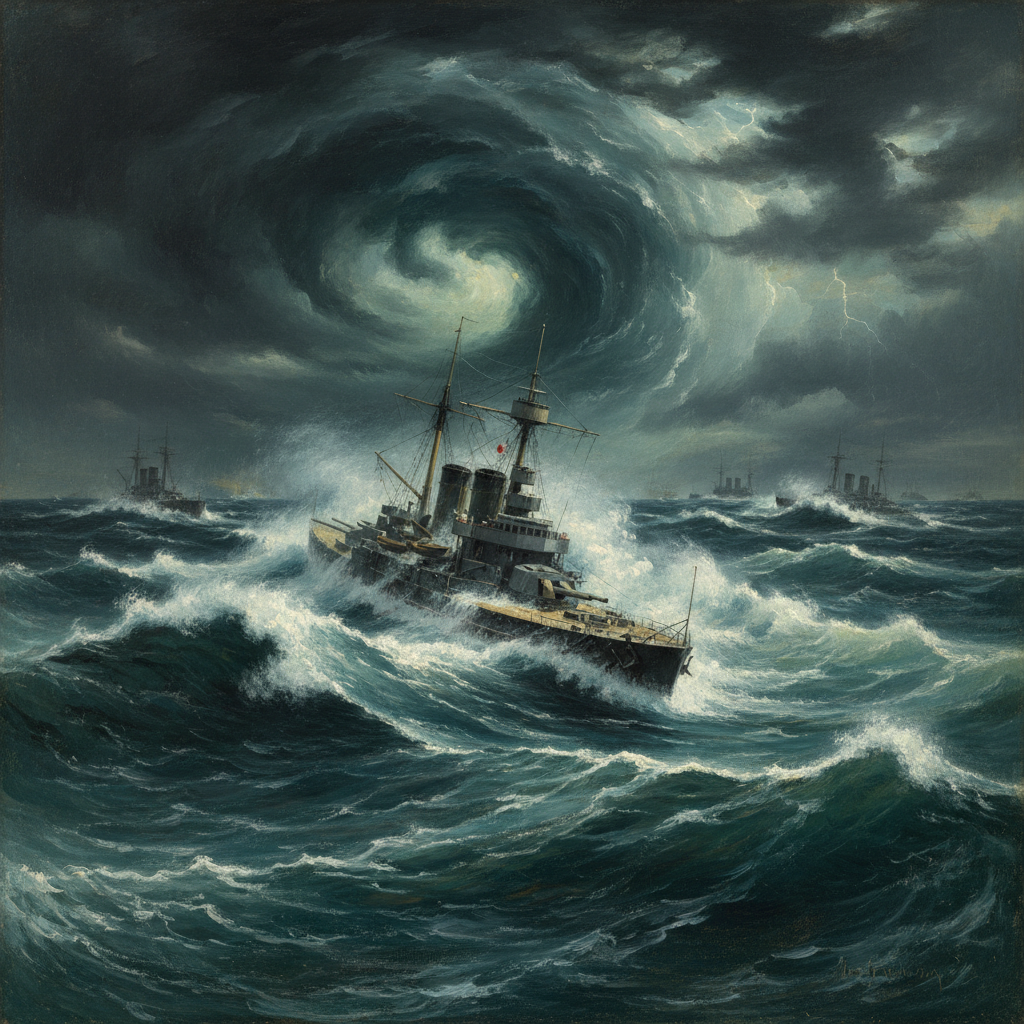 Illustration for "The Fish That Sank a Fleet"