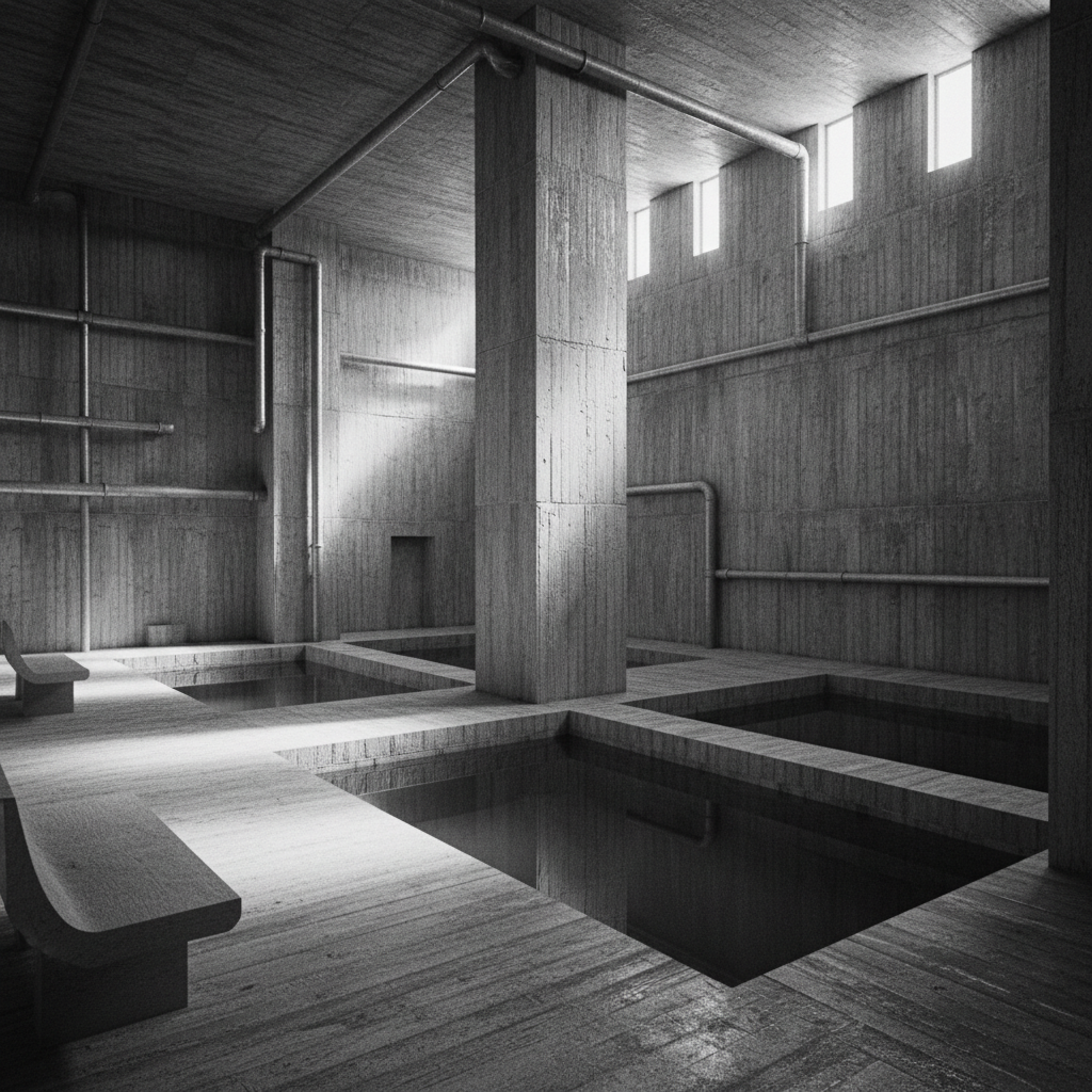 The last bather here was found weeping in a corner, talking about the futility of empire.