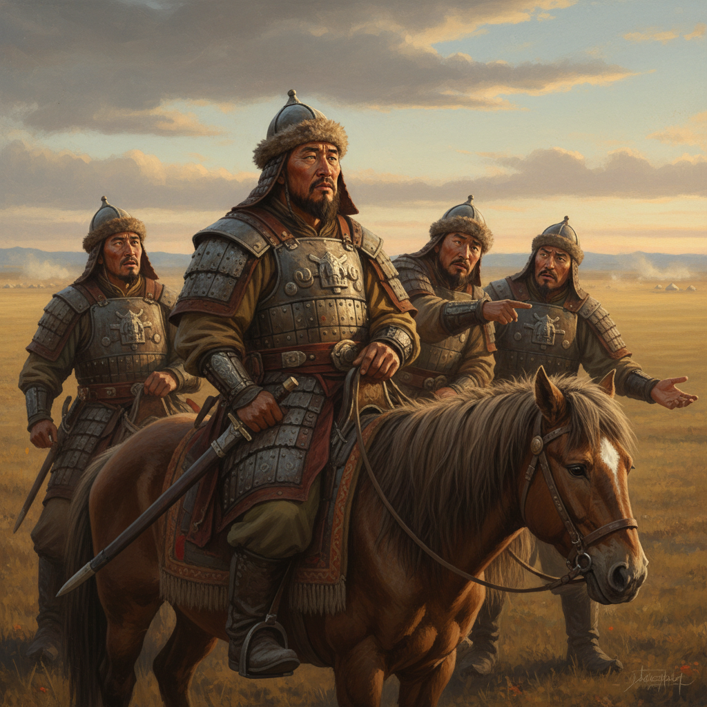 Pictured: a man reconsidering the whole “conquering the world” thing.