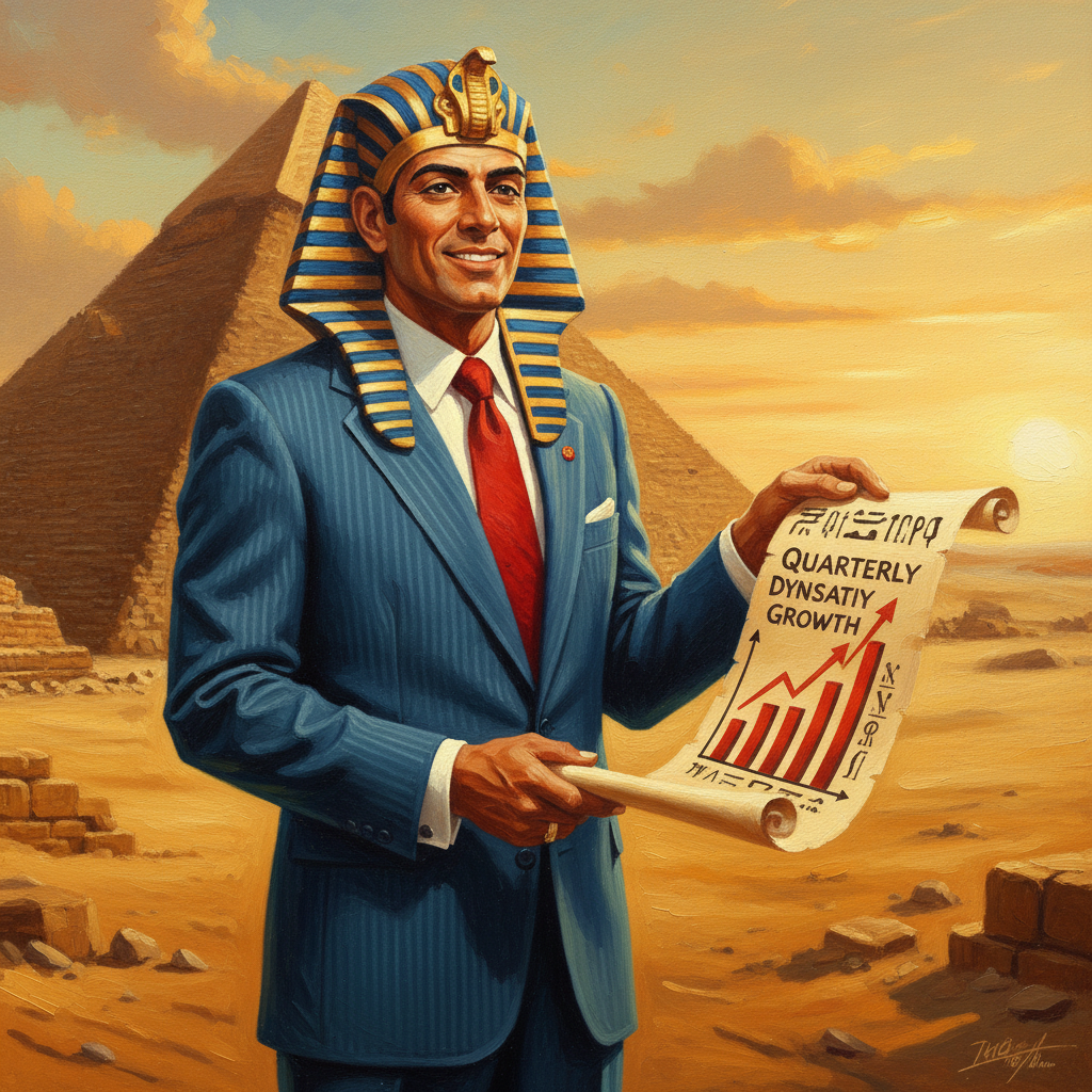 Illustration for "Pharaoh’s Scheme"