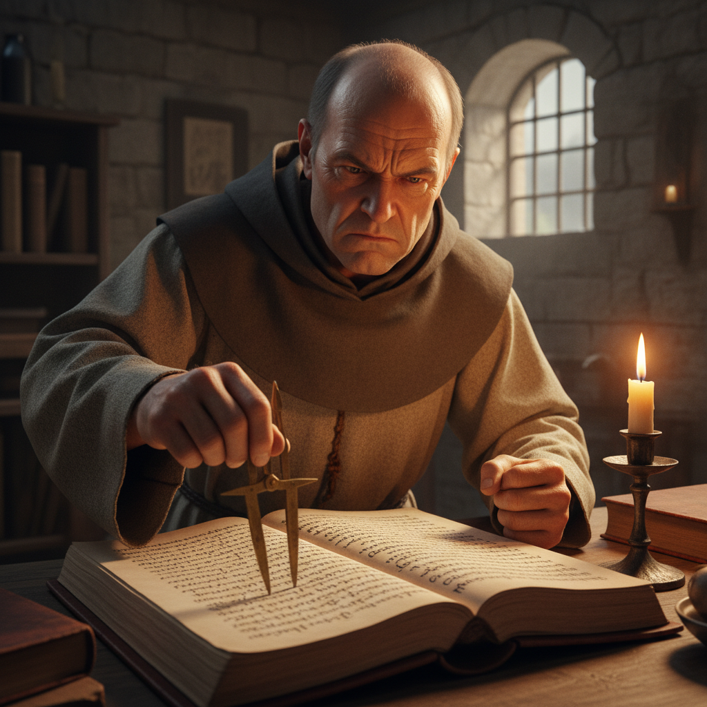 Brother Gerald’s face the moment he realised he wasn’t just bad at Sudoku; it was Sudoku that was bad at him.