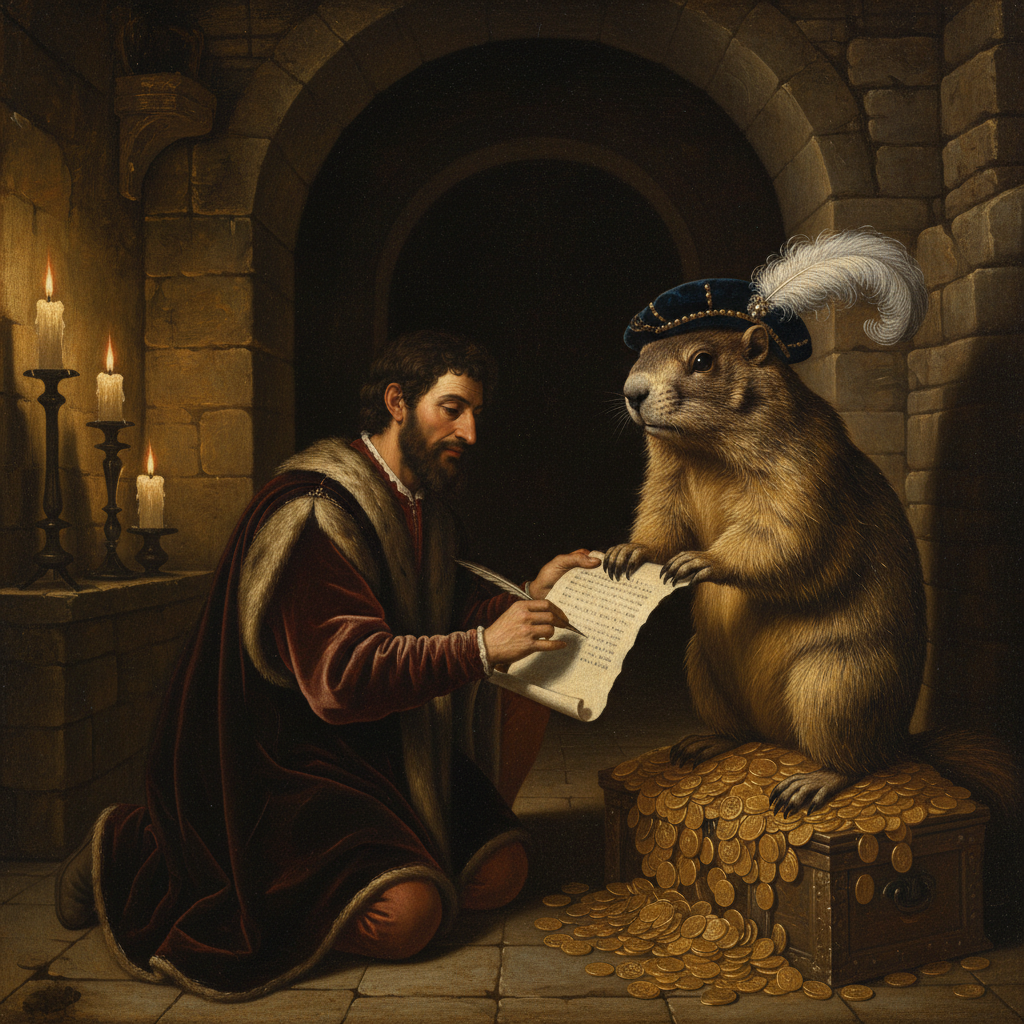 Illustration for "FLORENCE’S FURRIEST FINANCIERS"