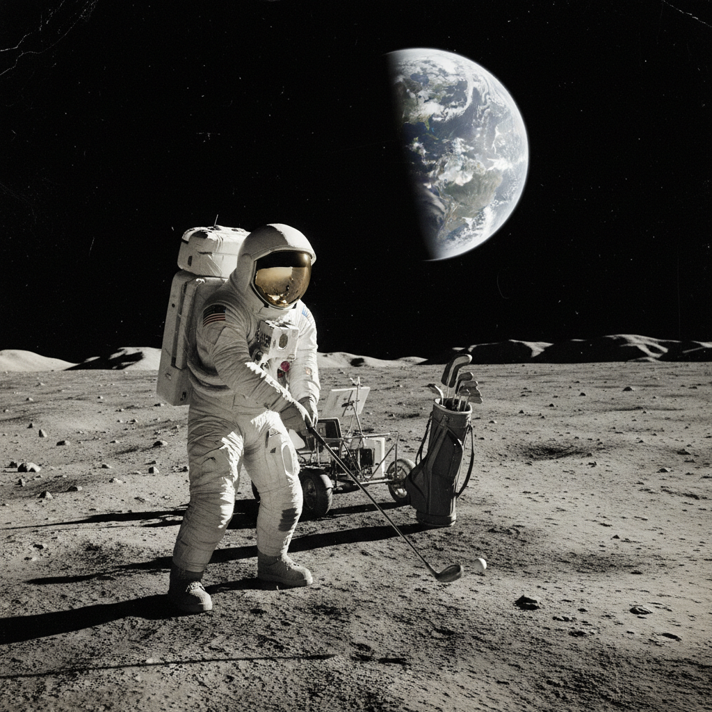 Illustration for "One Giant Drive for Mankind"