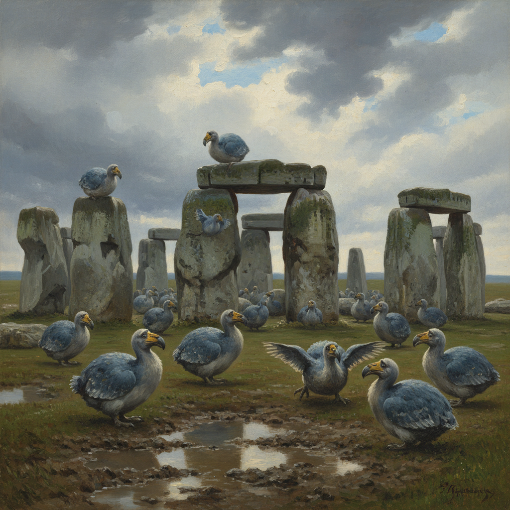 Illustration for "That Damn Henge"