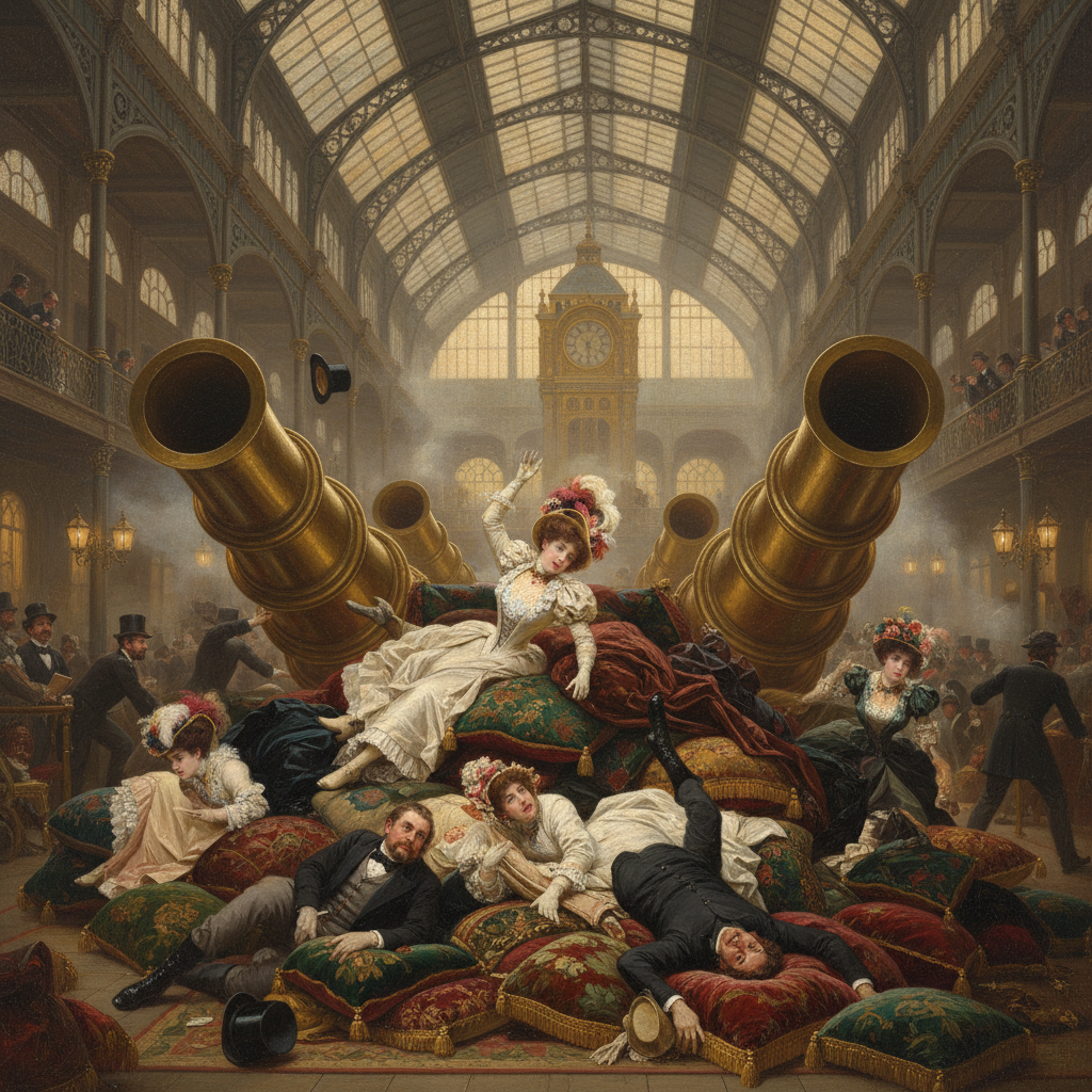 Illustration for "GET SUCKED, YOU FANCY BASTARDS"