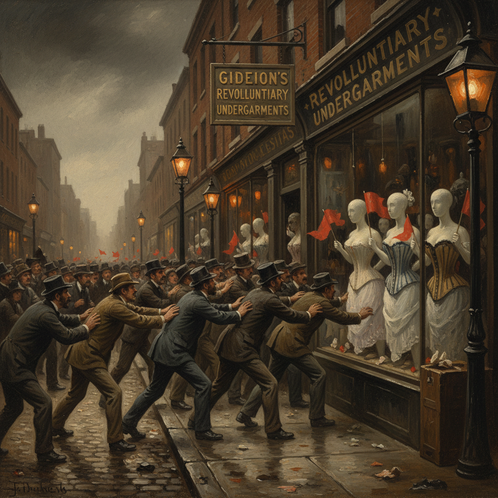 Apparently, the revolution *would* be televised, but first, it needed better underwear.