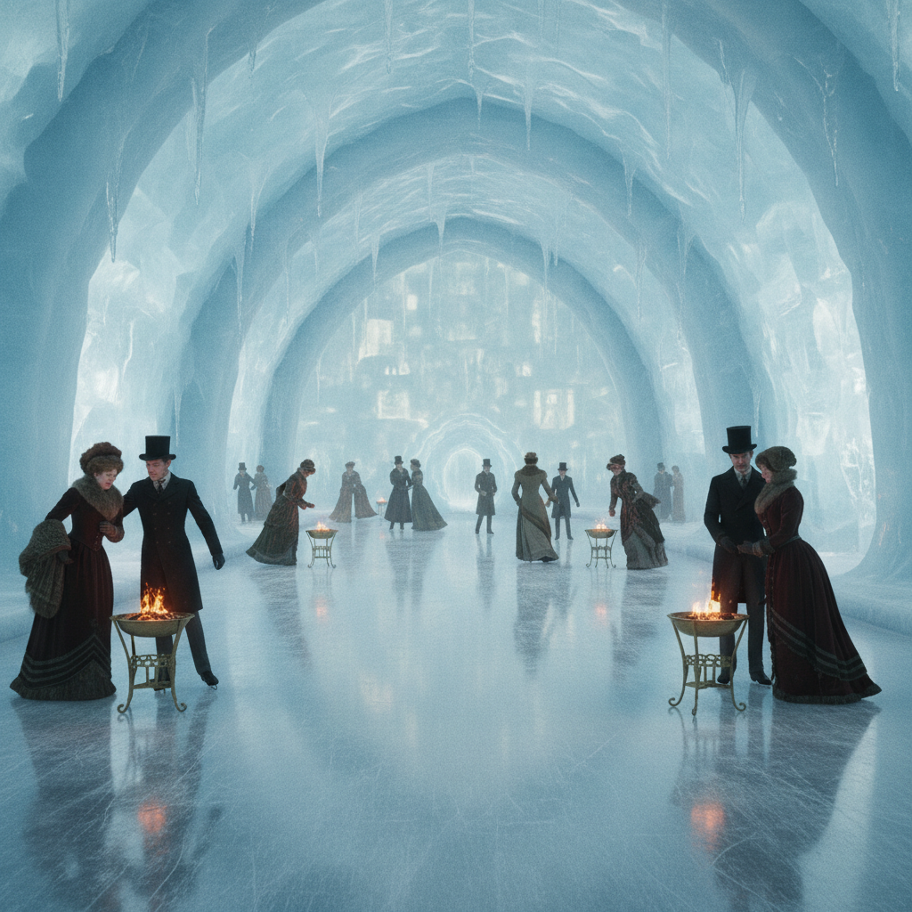The annual Admiralty Ball, where hypothermia was considered a status symbol.