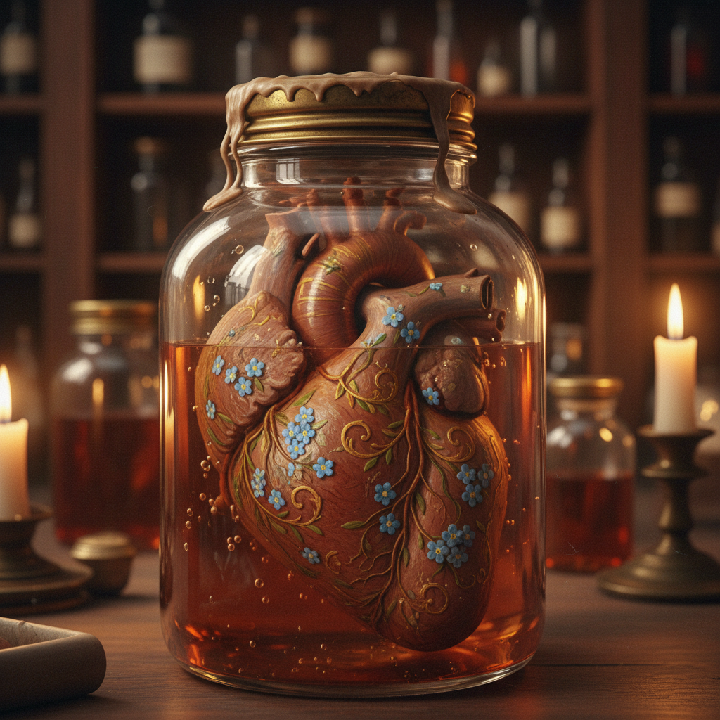 Nothing says 'I love you' like a gilded aorta.