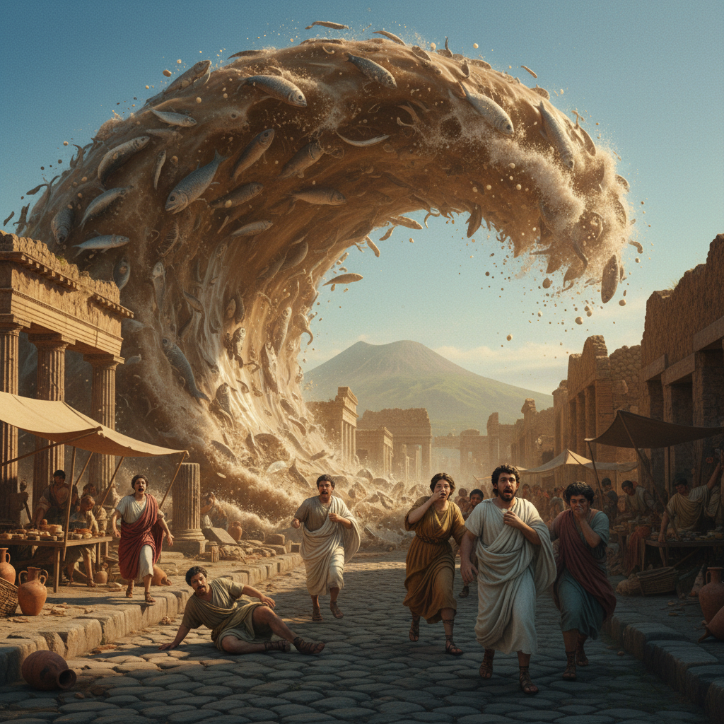 Illustration for "Pompeii Covered in Something Worse Than Ash"