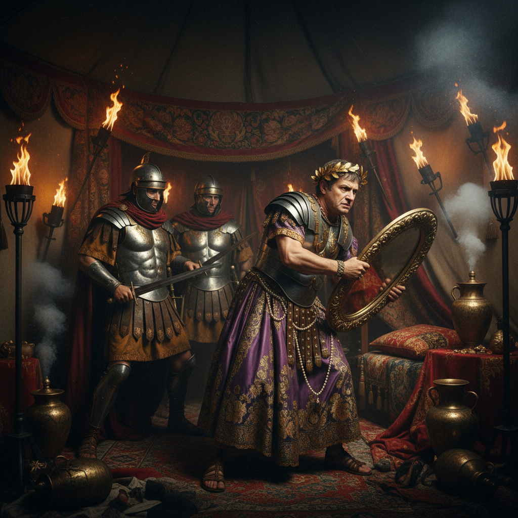 It’s not a real Roman party until the Praetorian Guard commits treason.