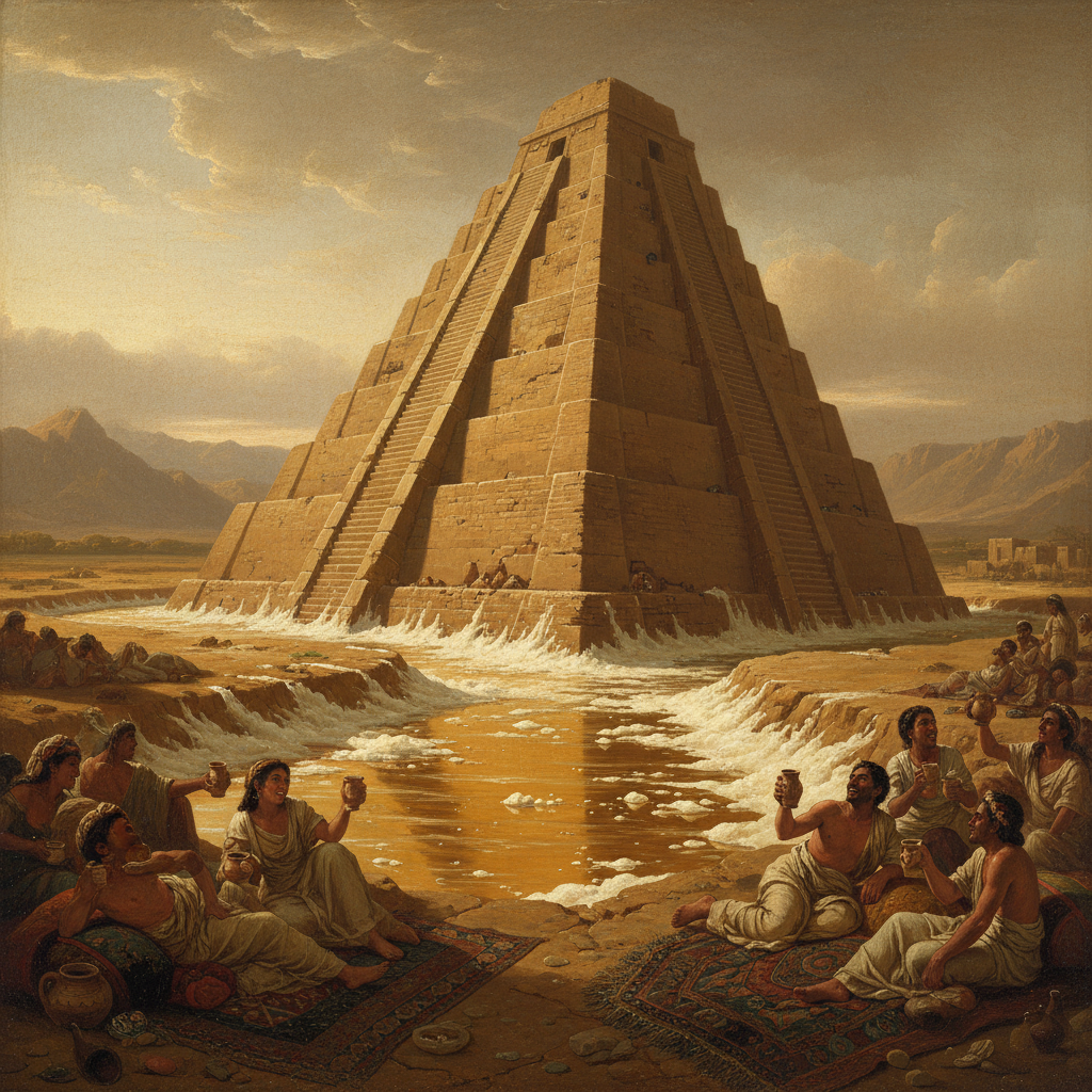 Illustration for "THE TIGRIS AND EUPHRATES RAN WITH BEER, AND OTHER BAD IDEAS"