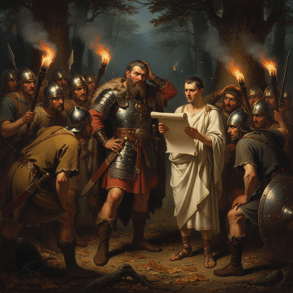 “Right, lads, new plan: we're not just sacking Rome, we're auditing the bastards.”