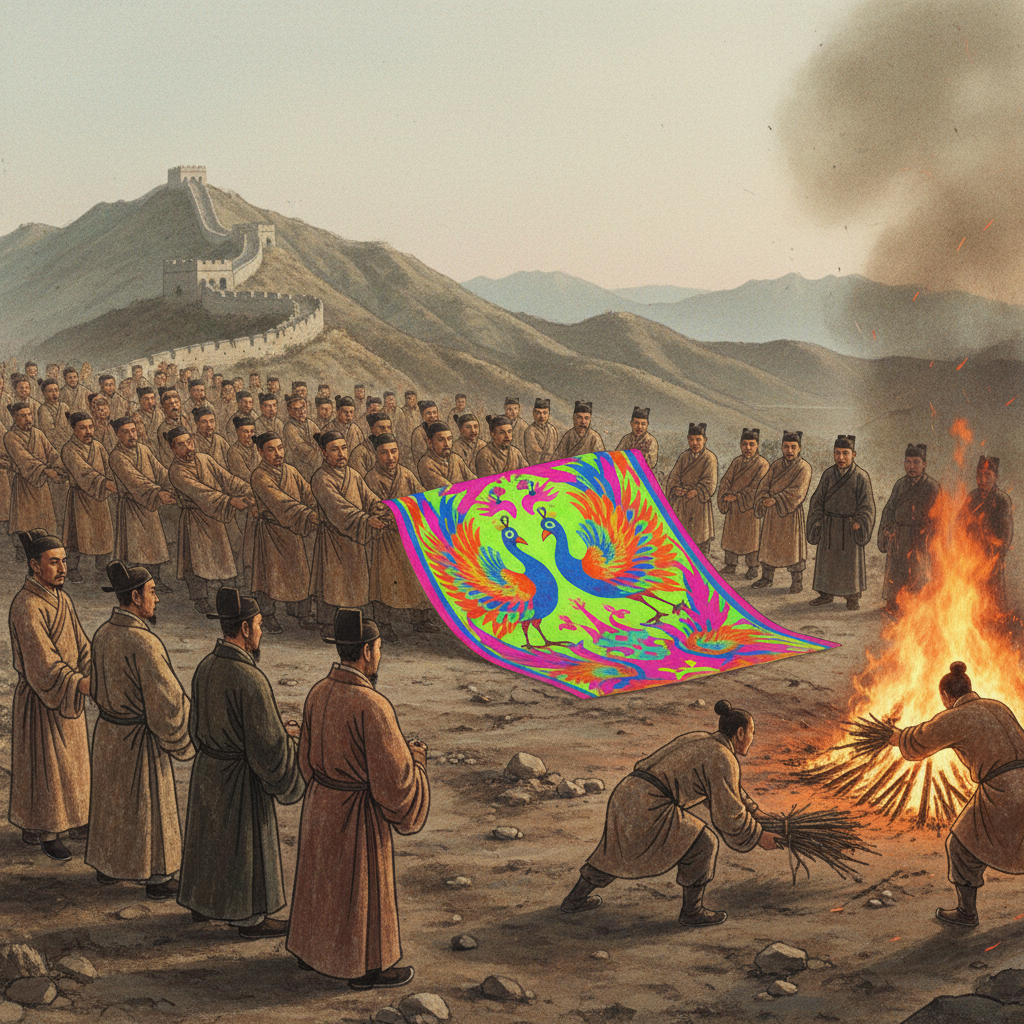 Illustration for "The Great Wall of Terrible Taste"