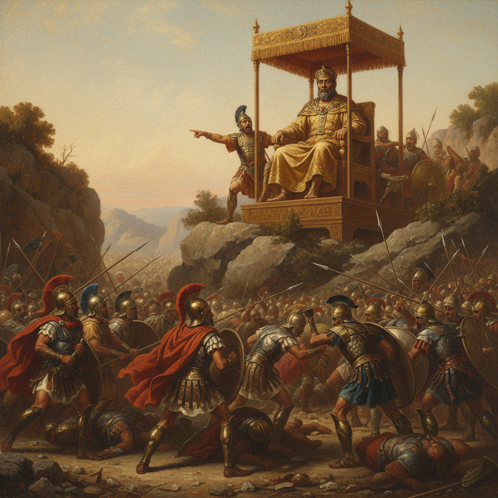 He had some real stoic leadership.