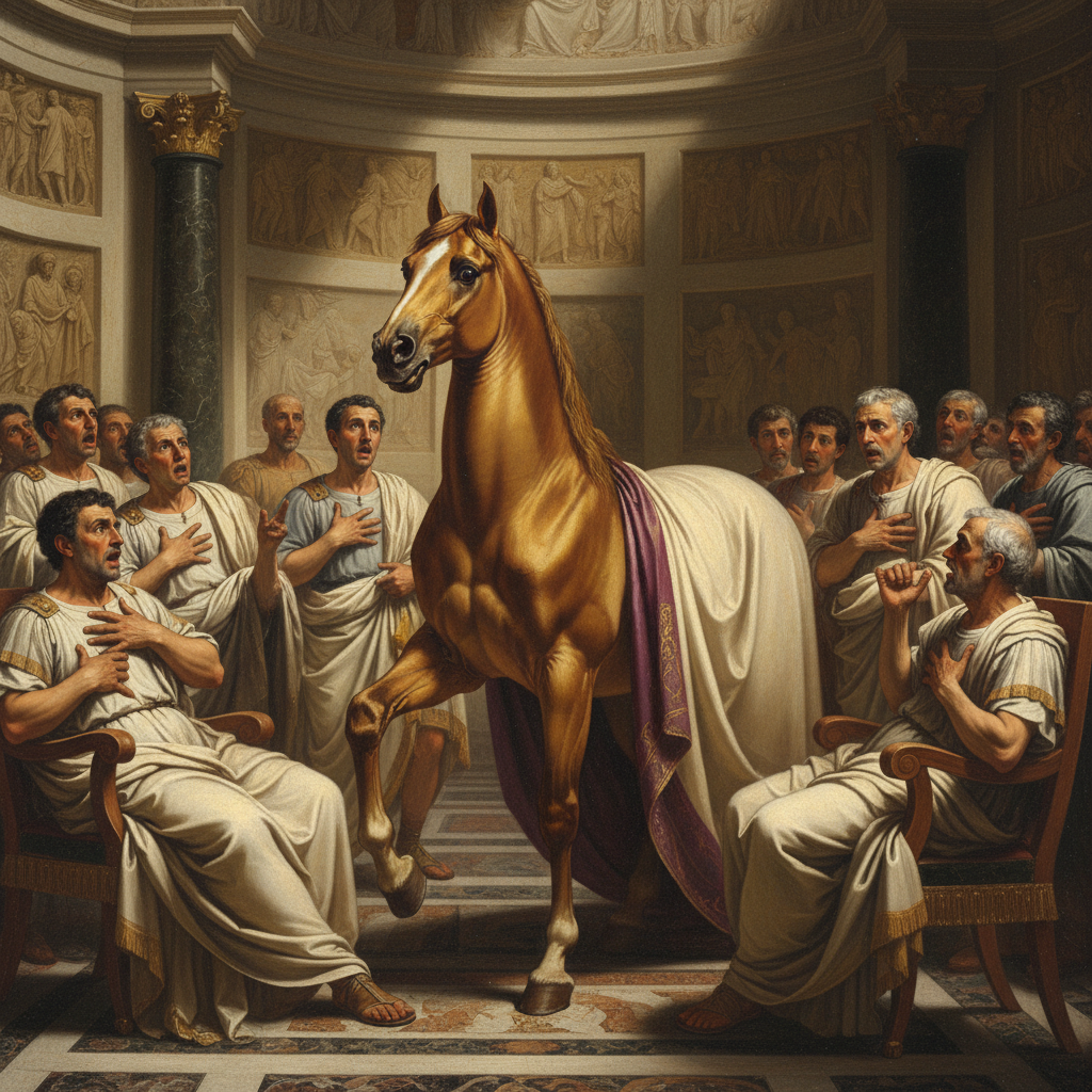 ‘All in favour, neigh.’