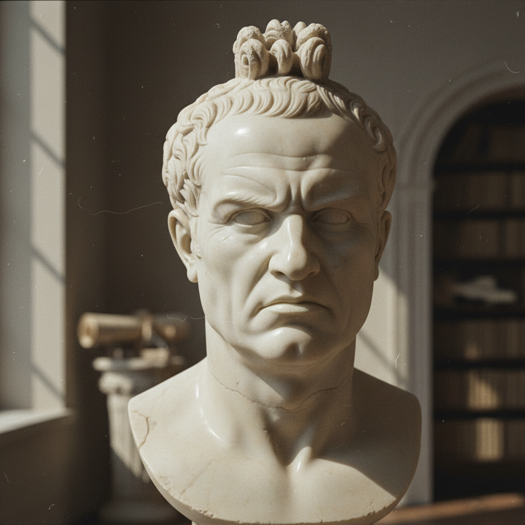 Illustration for "The Cut That Killed Caesar"