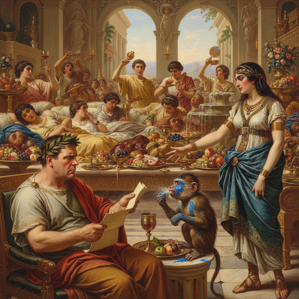 Illustration for "Antony at the Rubicon, Part II: Egyptian Drift"