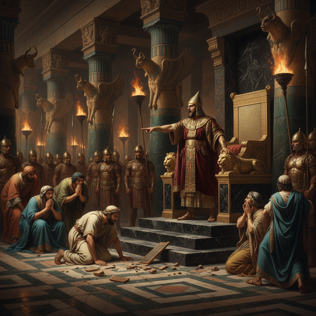 Illustration for "The Great Babylonian Hangover"