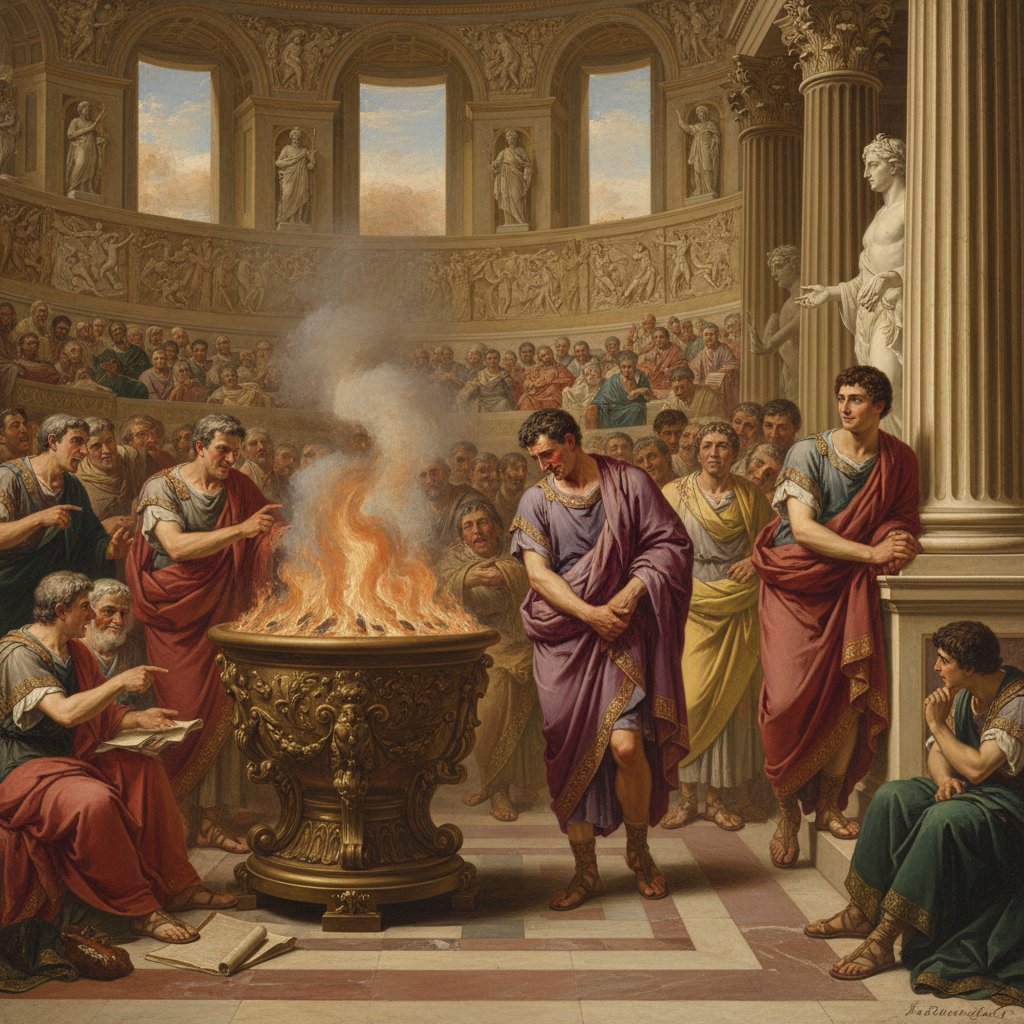 Illustration for "All Gaul is Divided into Farts"
