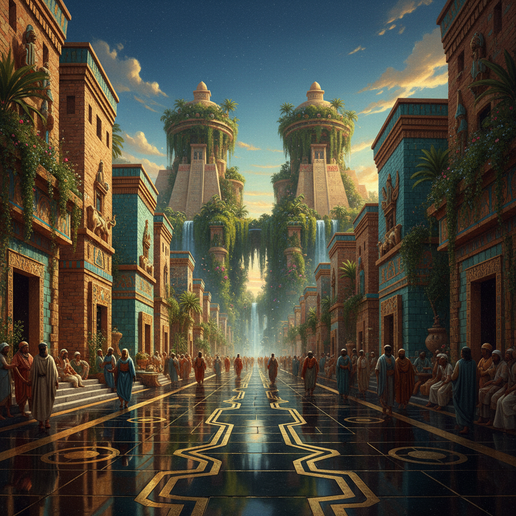 Babylon's new and improved municipal sewer system. Now with 40% less existential dread.