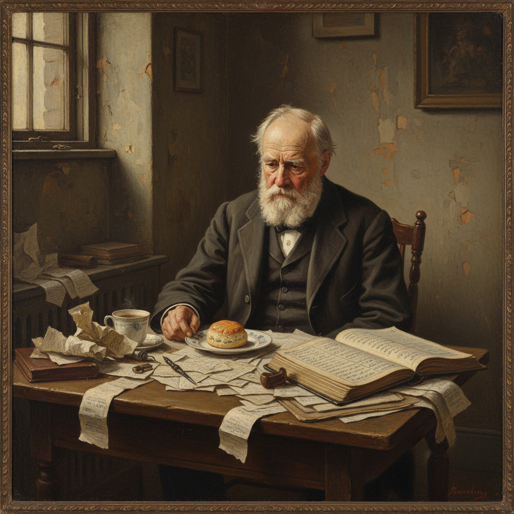 Illustration for "Carnegie’s Last Charge Was a Debit"