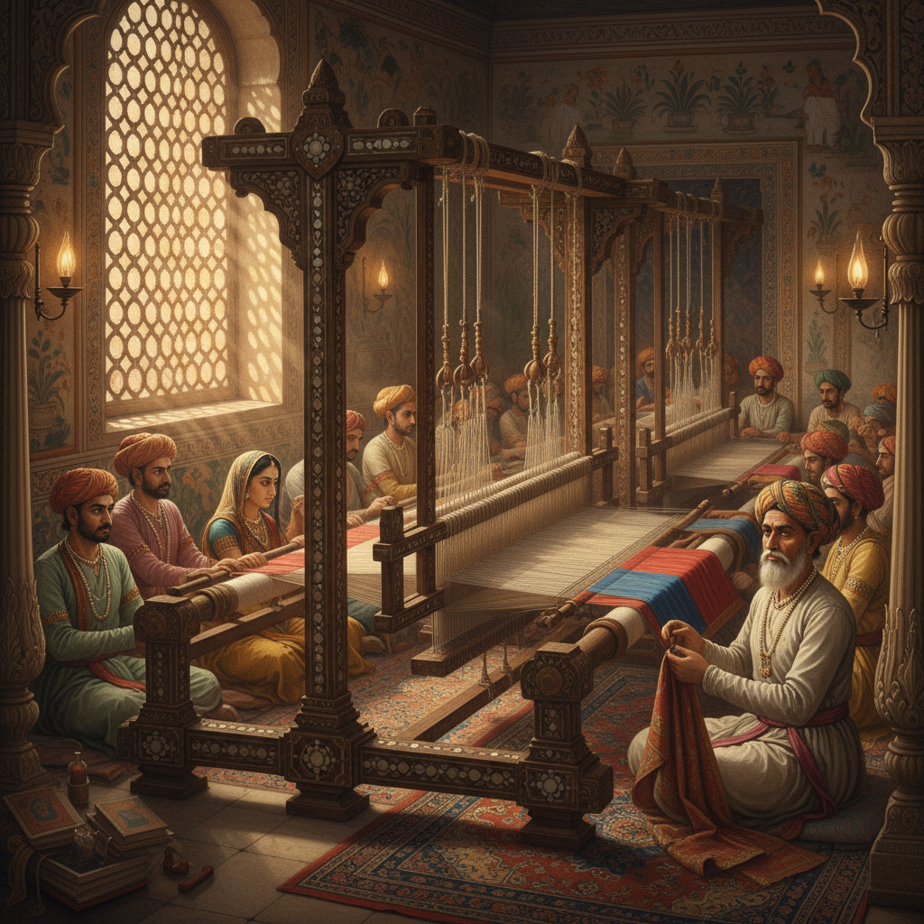 Illustration for "That Time Weavers Tried to Unravel an Empire with a Single Tapestry"