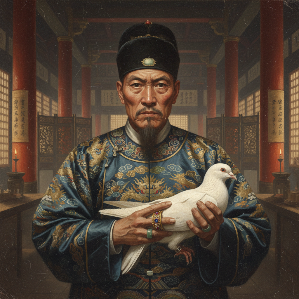 Vice-Comptroller Wang just wanted a quiet life. The pigeons had other ideas.