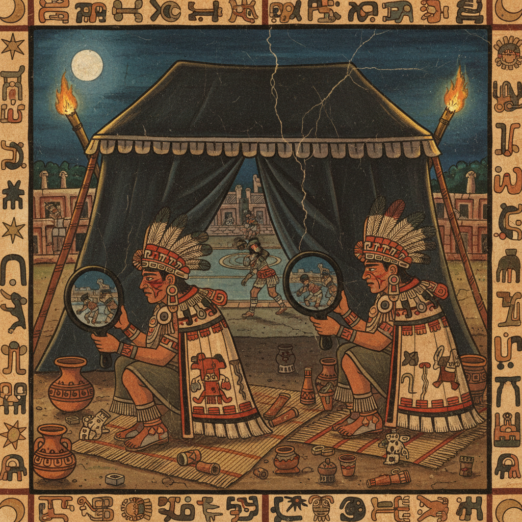 Illustration for "The Gods Must Be Watching"