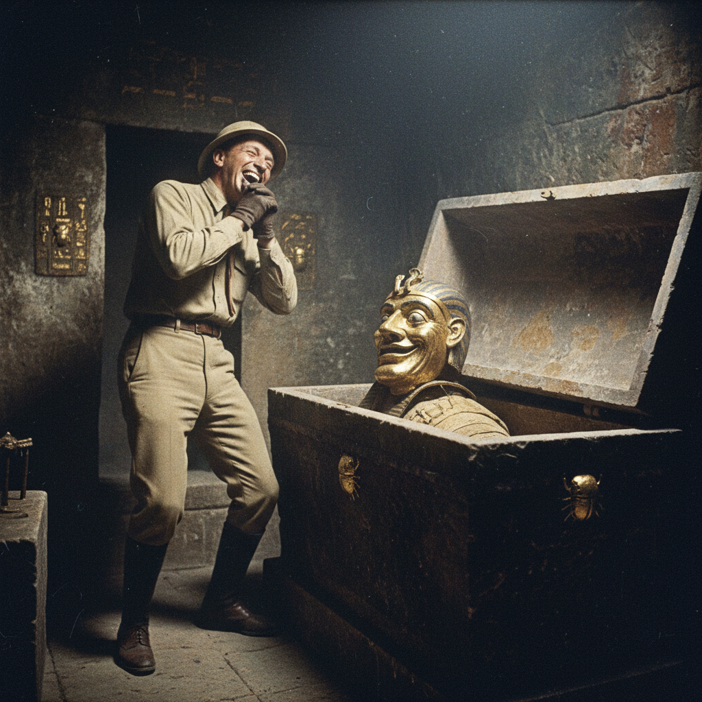 Howard Carter discovers that the boy-king was, perhaps, a bit of a fixer-upper.