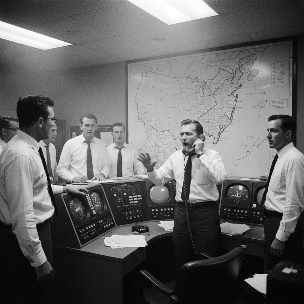 “Sir, the good news is that it’s not the Soviets. The bad news is… New Jersey.”