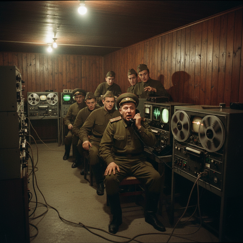 “Comrade, are you hearing this? It sounds like… a saxophone.”
