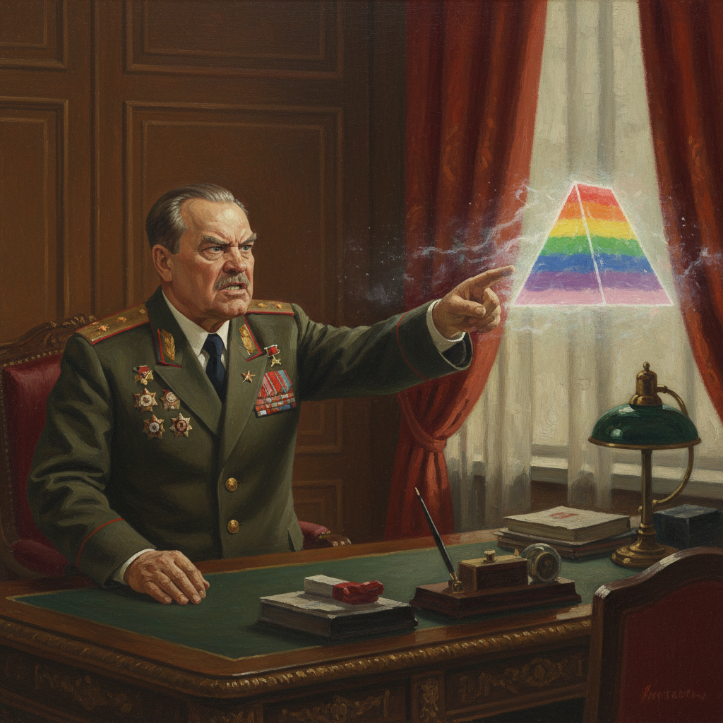 The Spectre of Progressive Rock haunts the Kremlin, circa 1976.