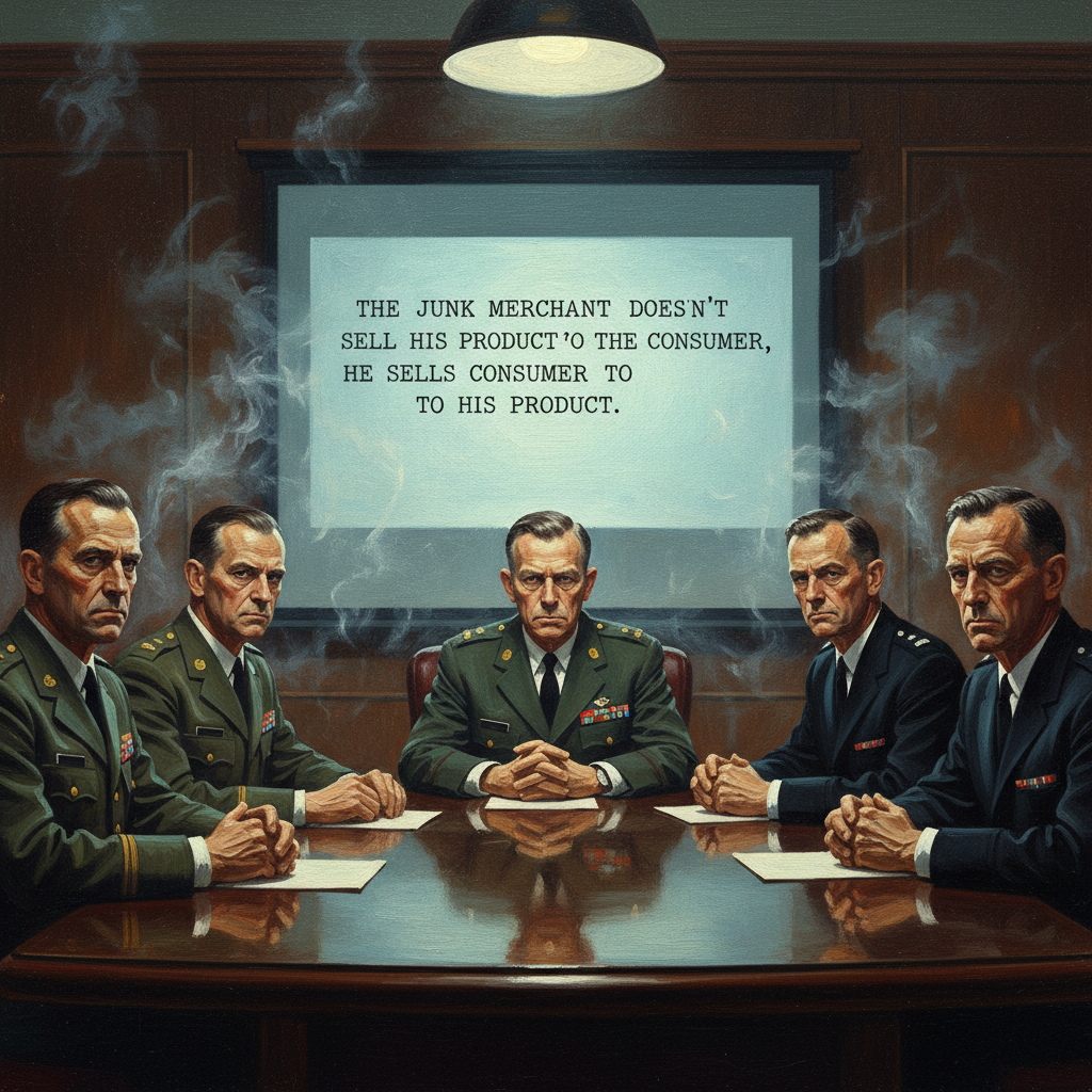 The first meeting of the ULTRA-MAGGOT special committee did not go well.