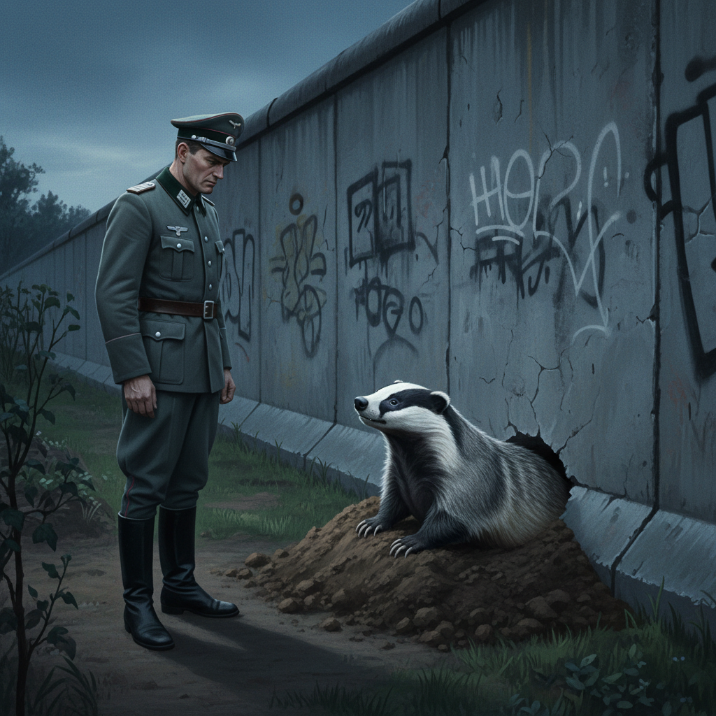 Illustration for "The Badger of Berlin"