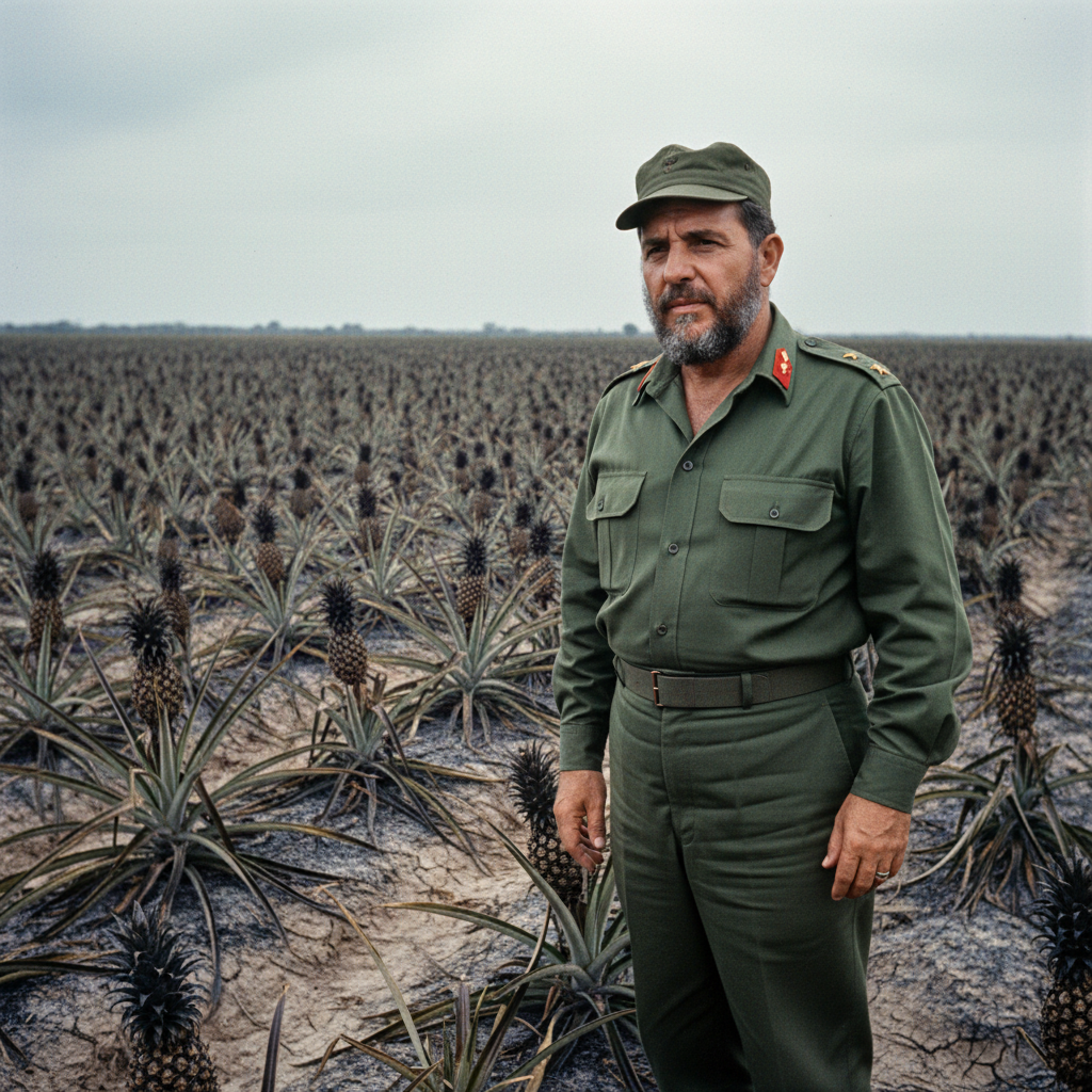 Illustration for "The Great Pineapple Famine of ‘63"