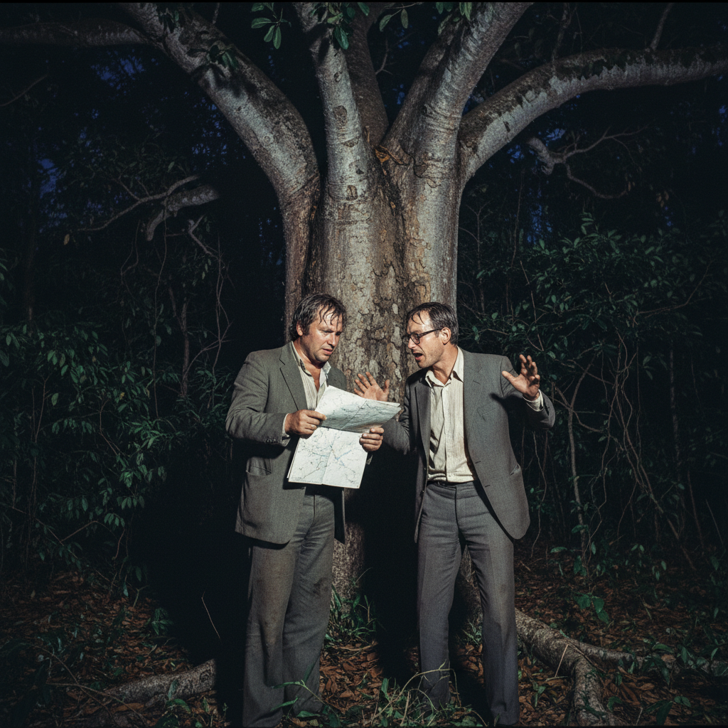 “I'm telling you, Igor, the note said *the other* abandoned Belgian mission.”
