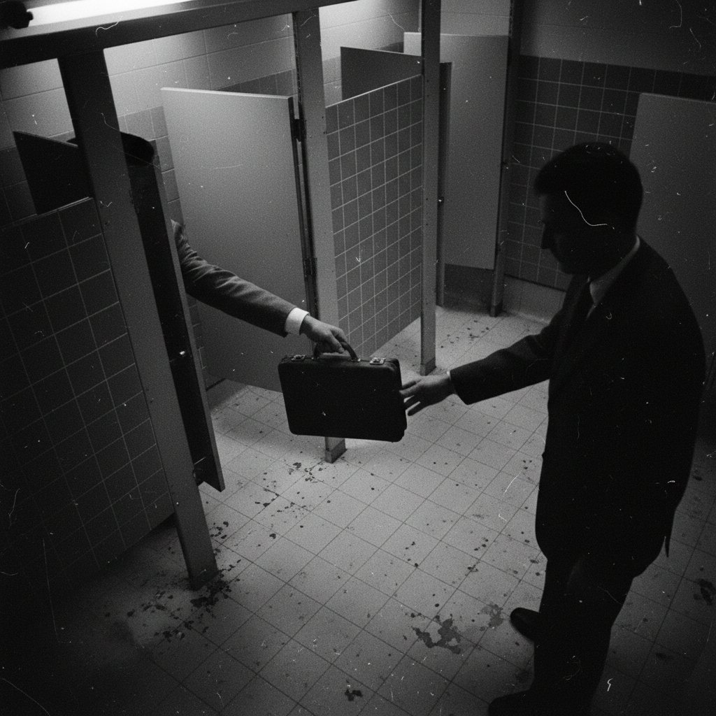 The world’s most important transactions always happen in its least important rooms.